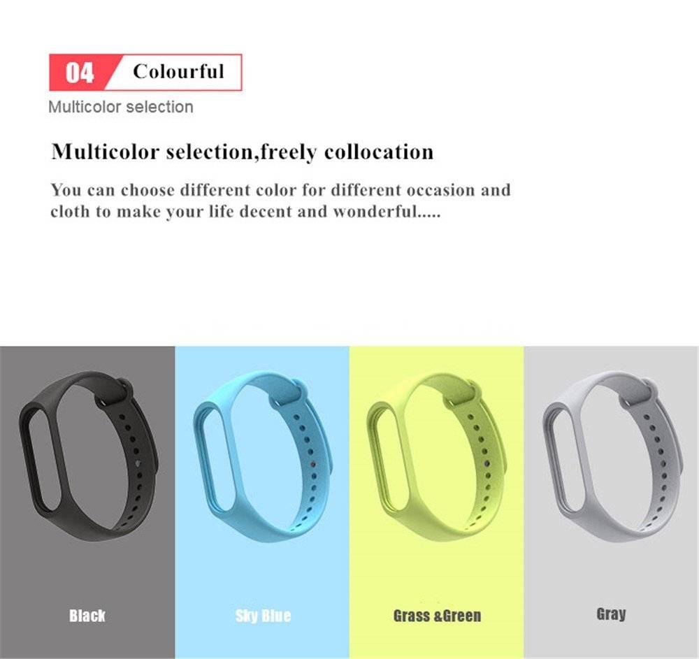 Bracelet for Xiaomi Mi Band 3 4 Sport Strap watch Silicone wrist strap For xiaomi mi band 3 4 bracelet Miband 4 3 Strap