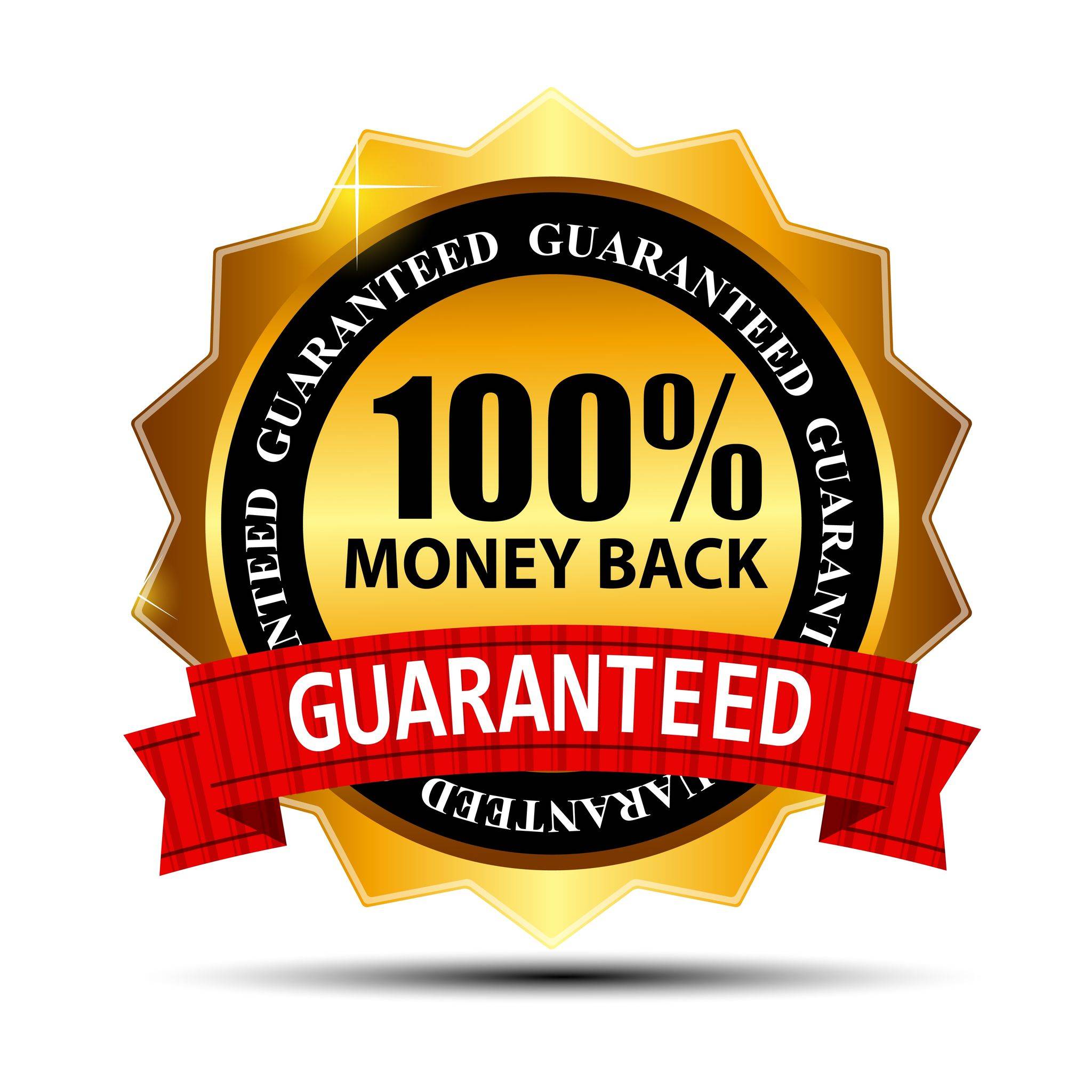 100 идеально. 100 Гарантия возврата денег. 100 Money back guarantee. 100 Satisfaction guaranteed. Гарантия качества вектор.