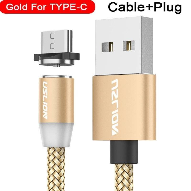 Magnetic USB Cable The Best Charger Your Phone. 2 plugs